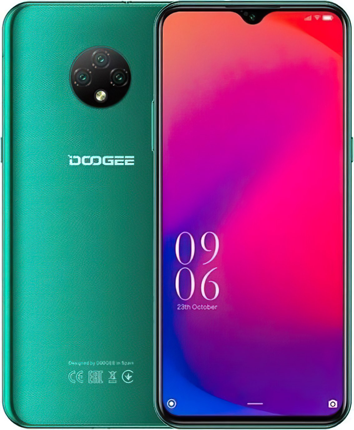 DOOGEE X95 3/16GB Green - зображення 1