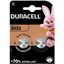 Duracell CR-2032 bat(3B) Lithium 2шт 5004349