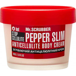 Mr. Scrubber Зігрівальний антицелюлітний крем для тіла  Stop Cellulite Pepper Slim 100 мл (4820200232157)