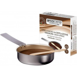 Arcocere Плівковий віск для депіляції  Chocolate шоколад у металевій чаші 120 г (8024908452077)