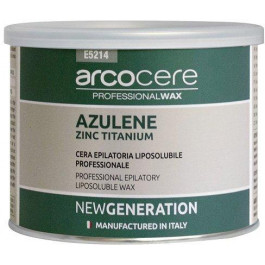 Arcocere Віск у банку для депіляції  New Generation Zink Titanium Azulene 400 мл (8024908052147)