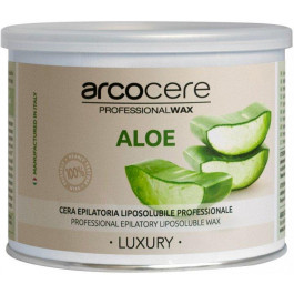 Arcocere Віск у банку для депіляції  Super Nacre Aloe 400 мл (8024908052307)