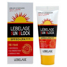 Lebelage Сонцезахисний крем  UV Sun Block SPF 50+ 30 мл (8809317110127)