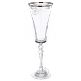 Combi Набір бокалів для шампанського Ring 180 мл 6 шт. (PP1-A180)