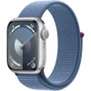 Apple Watch Series 9 GPS 41mm Silver Aluminum Case with Winter Blue Sport Loop (MR923) - зображення 1