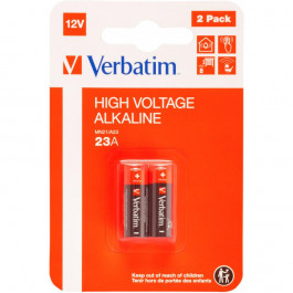 Verbatim A23 bat Alkaline 2шт (49940)