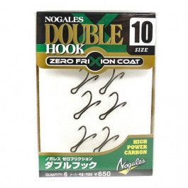 Varivas Nogales Zero Friction Double Hook №10 / 6pcs