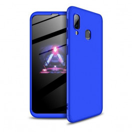 GKK 3 in 1 Hard PC Case Samsung Galaxy A40 Blue