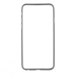 TOTO Super thin metal bumper cases iPhone 6 plus Silver