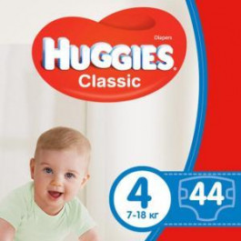 Huggies Classic 4, 44 шт