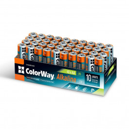 ColorWay Alkaline Power AA (40 шт.) colour box (CW-BALR06-40CB)