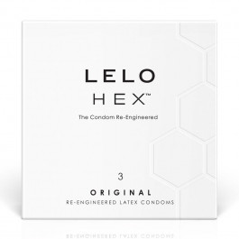 LELO HEX Condoms Original 3 Pack (SO8130)
