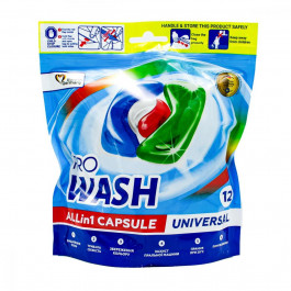 Pro Wash Капсули для прання  12 шт (4260637721969)