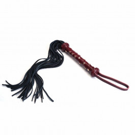 Liebe Seele Wine Red Studded Flogger (SO9466)