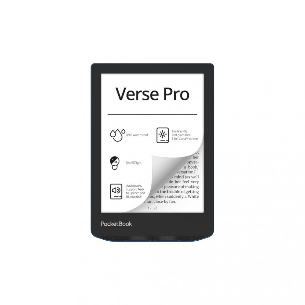 PocketBook 634 Verse Pro Azure (PB634-A-CIS) - зображення 1