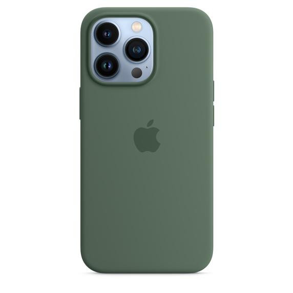 Apple iPhone 13 Pro Silicone Case with MagSafe - Eucalyptus (MN673) - зображення 1