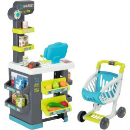 Smoby Дитячий іграшковий супермаркет із візком (350230)