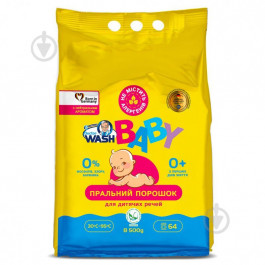 Doctor Wash Порошок для прання  Baby з нейтральним ароматом 8.5 кг (4260637720764)