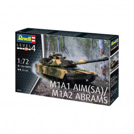 Revell Абрамс M1A1 AIM(SA)/ M1A2 рівень 4 масштаб 1:72 (RVL-03346)