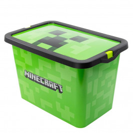 Stor Minecraft Creeper, Storage Click Box 7L (Stor-04404)