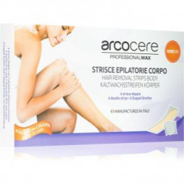 Arcocere Deepline воскові смужки для видалення волосся для тіла для жінок 6 кс