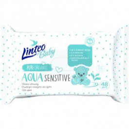 Linteo Baby Aqua Sensitive дитячі вологі серветки 48 кс