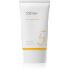 Missha All Around Safe Block Cotton Sun сонцезахисний крем SPF 50+ для чутливої шкіри та шкіри, схільної до - зображення 1