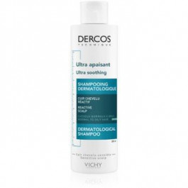 Vichy Dercos Ultra Soothing ультразаспокоюючий шампунь для нормального та жирного волосся та чутливої шкір