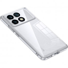 Wlons Luna Series Hard Rubber Case для Xiaomi Redmi K70/K70 Pro Transparent