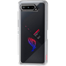 Wlons Luna Series Hard Rubber Case для Asus Rog Phone 5 Transparent