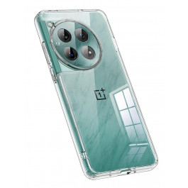 Wlons Luna Series Hard Rubber Case для OnePlus 12 Transparent