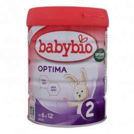 Babybio Органическая молочная смесь Optima 2 800 г
