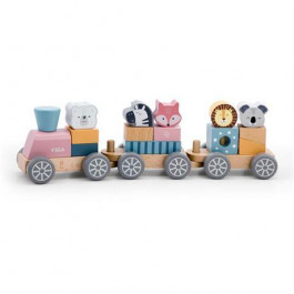 Viga Toys PolarB Поезд с животными (44015)