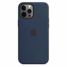 Epik Чохол Silicone Case для iPhone 12 Pro Max Deep Navy