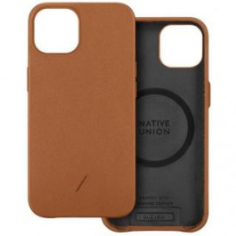 NATIVE UNION Clic Classic Magnetic Case Tan for iPhone 13 (CCLAS-BRN-NP21M)