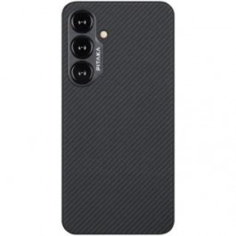 Pitaka MagEZ Case 4 Twill for Samsung Galaxy S24 - Black/Grey (KS2401)