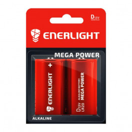 Enerlight D bat Alkaline 2шт Mega Power 90200102