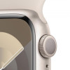 Apple Watch Series 9 GPS 41mm Starlight Aluminum Case w. Starlight Sport Band - M/L (MR8U3) - зображення 3