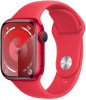 Apple Watch Series 9 GPS 41mm PRODUCT RED Alu. Case w. PRODUCT RED S. Band - M/L (MRXH3) - зображення 1