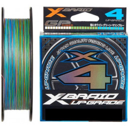YGK X-Braid Upgrade X4 / 3color / #0.6 / 0.128mm 180m 5.44kg