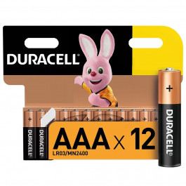 Duracell AAA bat Alkaline 12шт Basic 5005970