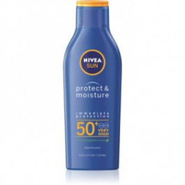 Nivea Sun Protect & Moisture зволожуюче молочко для засмаги SPF 50+ 200 мл