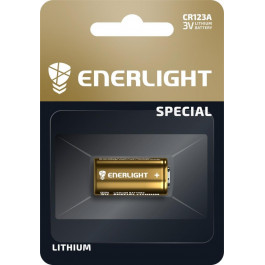 Enerlight 16340 (CR123A) bat(3B) Lithium 1шт 71230101