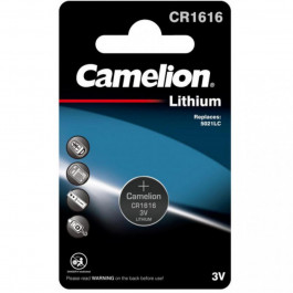 Camelion CR-1616 bat(3B) Lithium 1шт (CR1616-BP1)