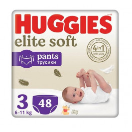 Huggies Elite Soft Pants 3, 48 шт