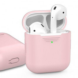 AHASTYLE Чохол для навушників  Silicone Case Pink (X001GH10W9) for Apple AirPods