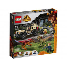 LEGO Перевезення пірораптора та дилофозавра (76951)