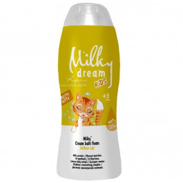 Milky Dream Крем-пена для ванны Желтая Кошечка 300 мл,  1896 4820205301896