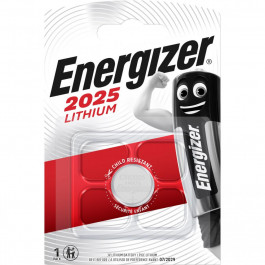 Energizer CR-2025 bat(3B) Lithium 1шт (E301021602)