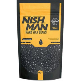Nishman Воск для депиляции  Hard Wax Beans Black 500 гр (8682035080466)